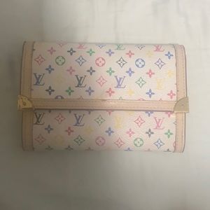 Rainbow Louis vuitton wallet